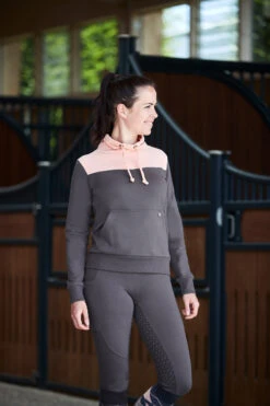 Horze Jade Damen Sweatshirt Mit Hohem Kragen -Cavallo Verkäufe 33709 BPG CPI 7