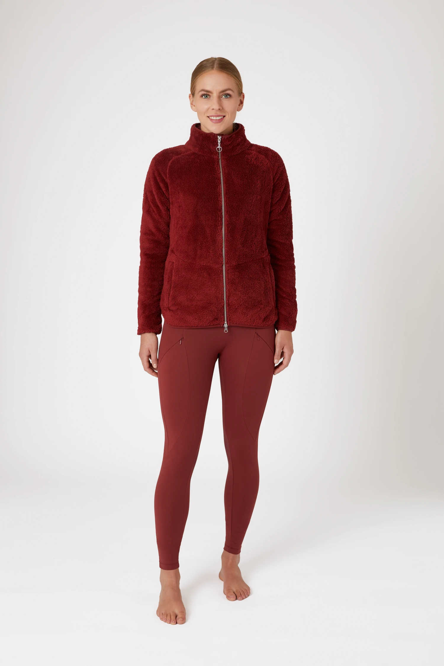 Horze Merida Damen Teddyfleece Reitjacke 21 Horze Merida Damen Teddyfleece Reitjacke – Bild 19