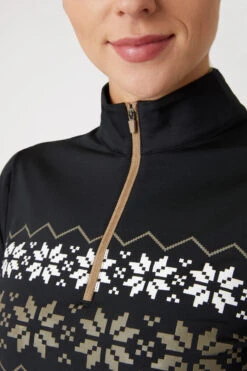 Horze Emily Trainingsshirt Mit Winterprint -Cavallo Verkäufe 33724 BL 5