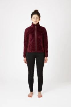 Horze Della Gestreifte Fleece Reitjacke -Cavallo Verkäufe 33742 245 03