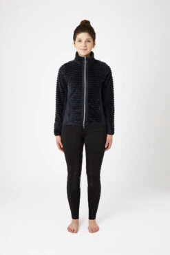 Horze Della Gestreifte Fleece Reitjacke -Cavallo Verkäufe 33742 590 03