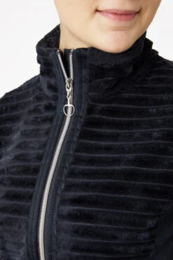 Horze Della Gestreifte Fleece Reitjacke -Cavallo Verkäufe 33742 590 05