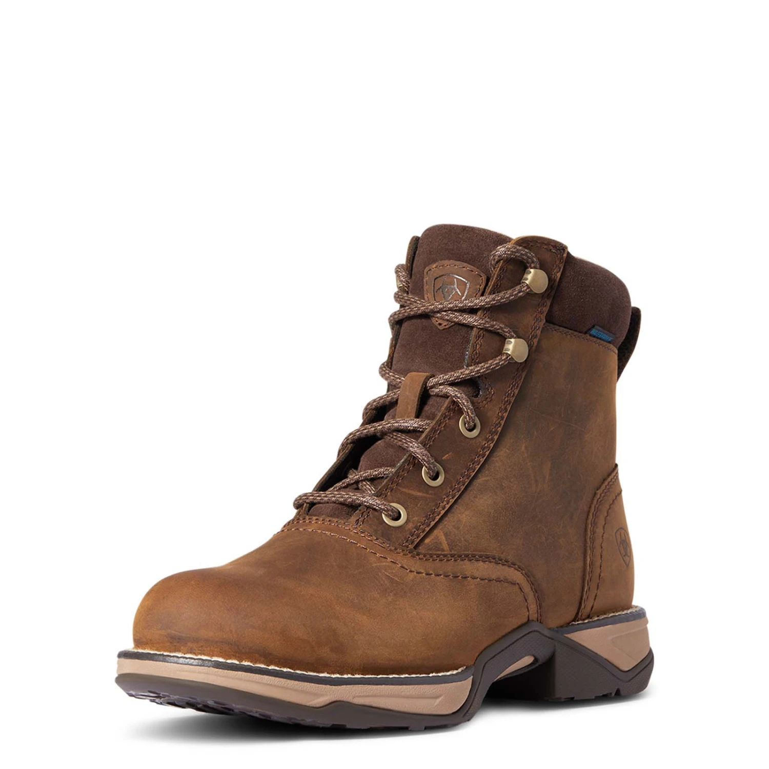 Ariat Anthem Round Toe Wasserdichte Schnürstiefel 3 Ariat Anthem Round Toe Wasserdichte Schnürstiefel