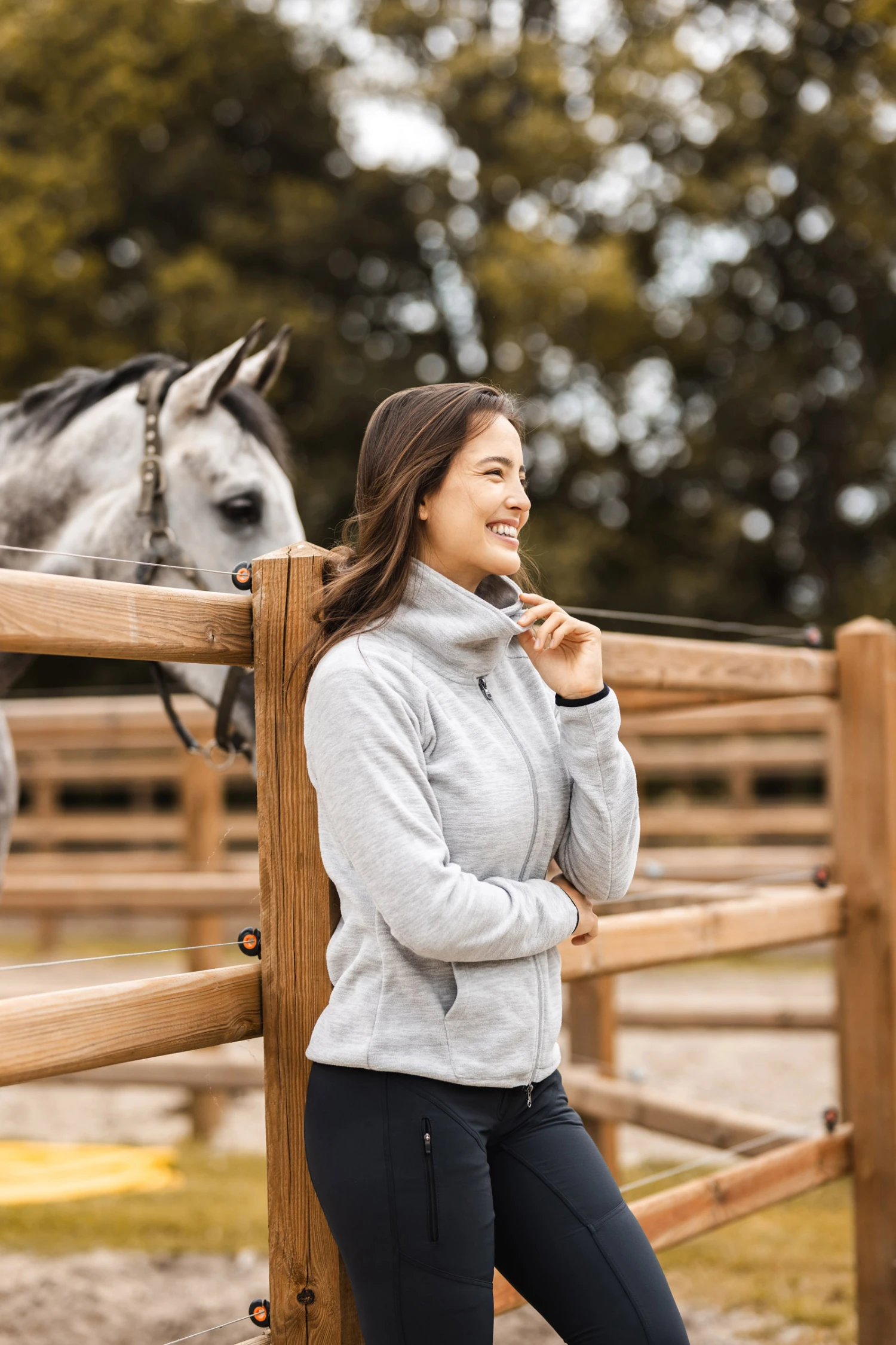 Horze Aria Damen Fleece Reitjacke 12 Horze Aria Damen Fleece Reitjacke – Bild 10