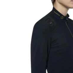 Cavalleria Toscana R-Evo Epaulet Reißverschluss Poloshirt 28 Cavalleria Toscana R-Evo Epaulet Reißverschluss Poloshirt -Cavallo Verkäufe 338119 BL 7