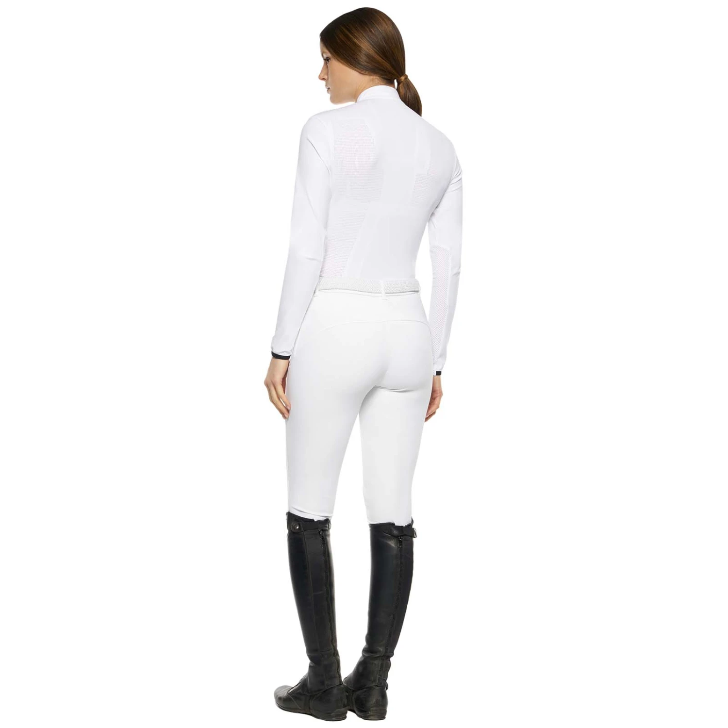 Cavalleria Toscana R-Evo Epaulet Reißverschluss Poloshirt 15 Cavalleria Toscana R-Evo Epaulet Reißverschluss Poloshirt – Bild 13