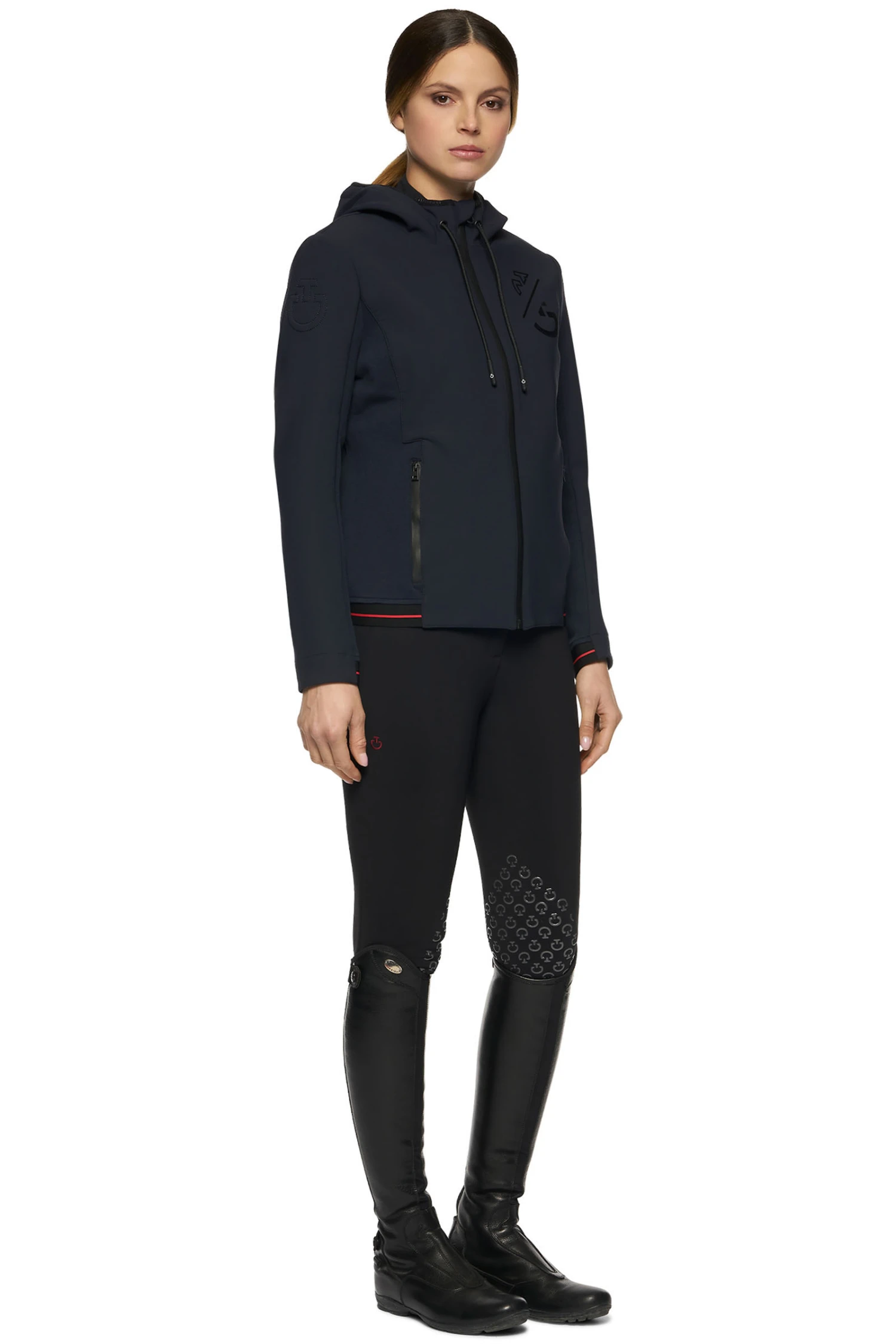 Cavalleria Toscana Team Damen Softshell Kapuzenjacke 3 Cavalleria Toscana Team Damen Softshell Kapuzenjacke