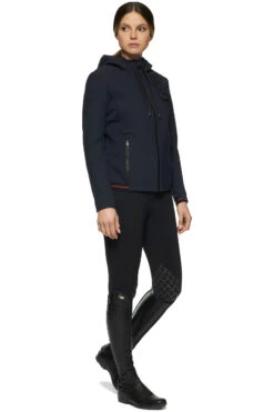 Cavalleria Toscana Team Damen Softshell Kapuzenjacke 22 Cavalleria Toscana Team Damen Softshell Kapuzenjacke -Cavallo Verkäufe 338466 DB 4