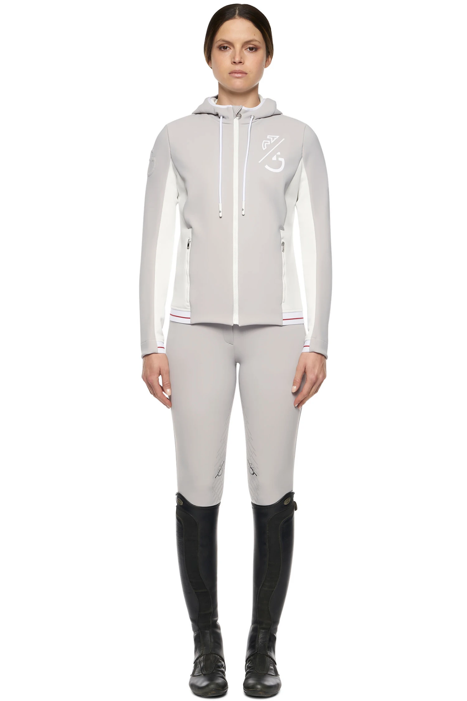 Cavalleria Toscana Team Damen Softshell Kapuzenjacke 14 Cavalleria Toscana Team Damen Softshell Kapuzenjacke – Bild 12