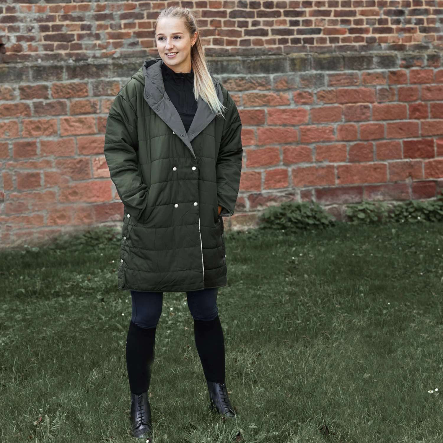 LIMITED EDITION - Horze Georgia Gefütterter Oversized Damen Parka 6 LIMITED EDITION - Horze Georgia Gefütterter Oversized Damen Parka – Bild 4