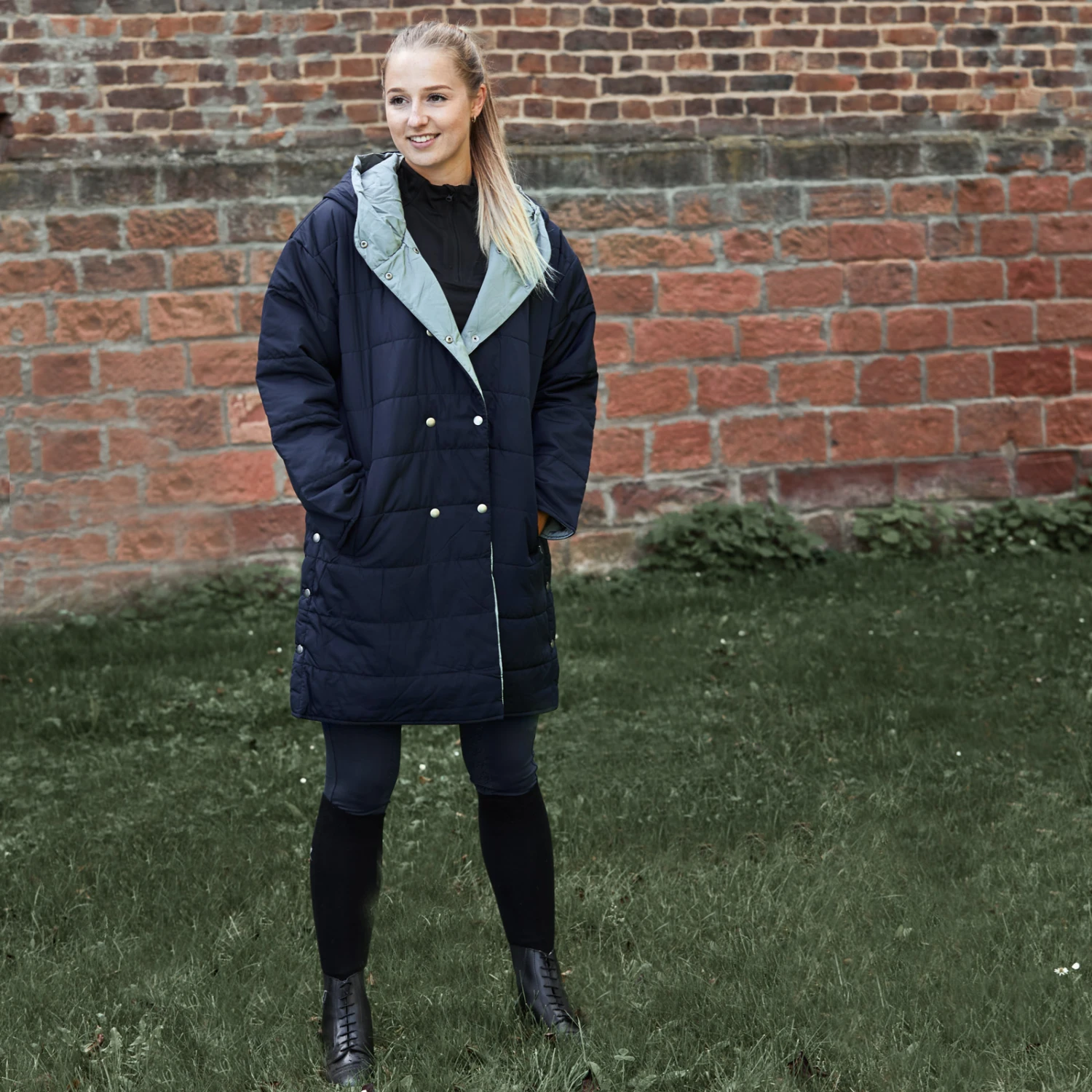 LIMITED EDITION - Horze Georgia Gefütterter Oversized Damen Parka 11 LIMITED EDITION - Horze Georgia Gefütterter Oversized Damen Parka – Bild 9