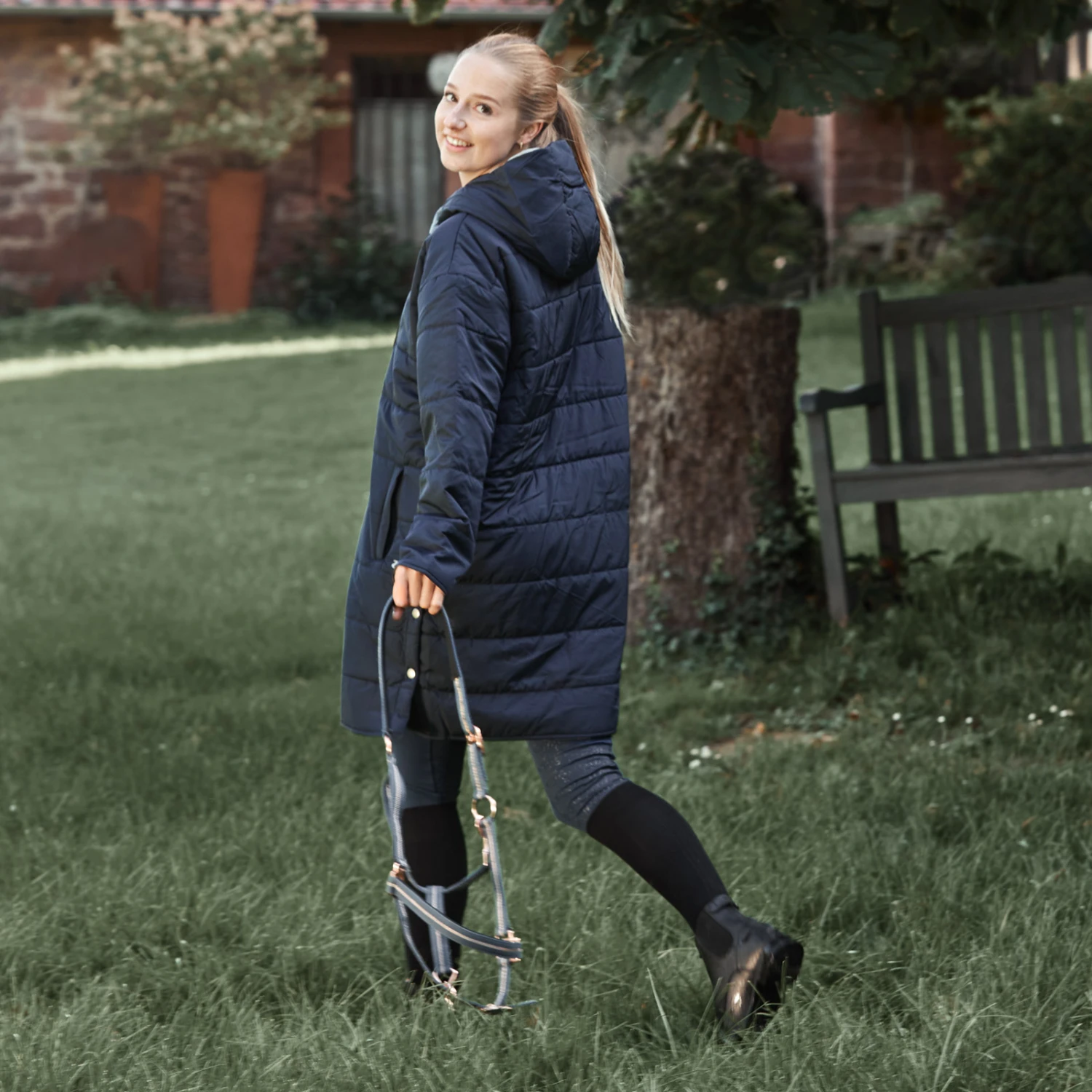 LIMITED EDITION - Horze Georgia Gefütterter Oversized Damen Parka 12 LIMITED EDITION - Horze Georgia Gefütterter Oversized Damen Parka – Bild 10