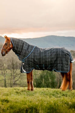 Horseware Rhino Reflectech Plus Vari-Layer Weidedecke Inkl. Abnehmbarem Halsteil, 250g