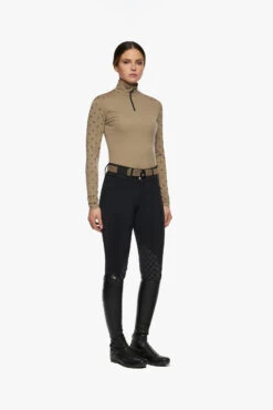 Cavalleria Toscana Mini CT Flock Print Damen Trainingsshirt