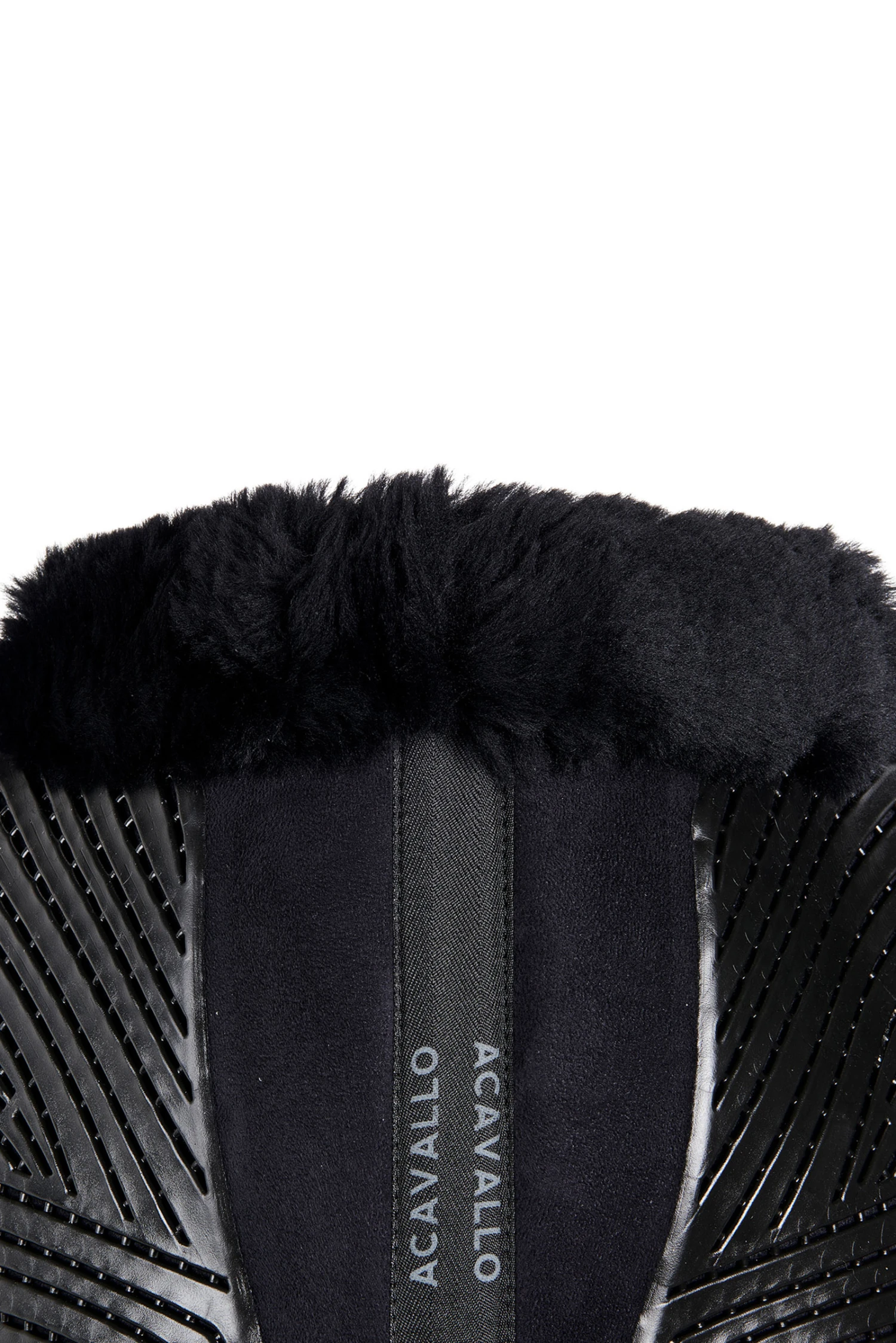 Acavallo Close Contact Gel & Memory Foam Pad Mit Lammfell 5 Acavallo Close Contact Gel & Memory Foam Pad Mit Lammfell – Bild 3