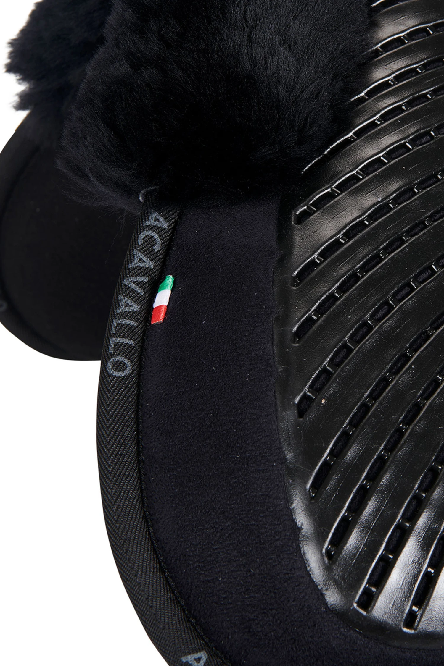 Acavallo Close Contact Gel & Memory Foam Pad Mit Lammfell 6 Acavallo Close Contact Gel & Memory Foam Pad Mit Lammfell – Bild 4