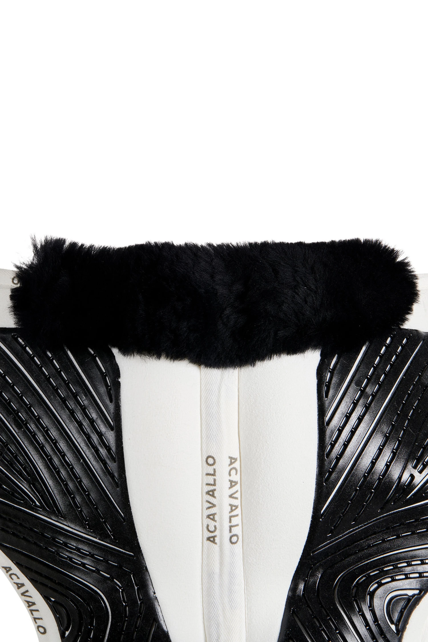 Acavallo Close Contact Gel & Memory Foam Pad Mit Lammfell 13 Acavallo Close Contact Gel & Memory Foam Pad Mit Lammfell – Bild 11