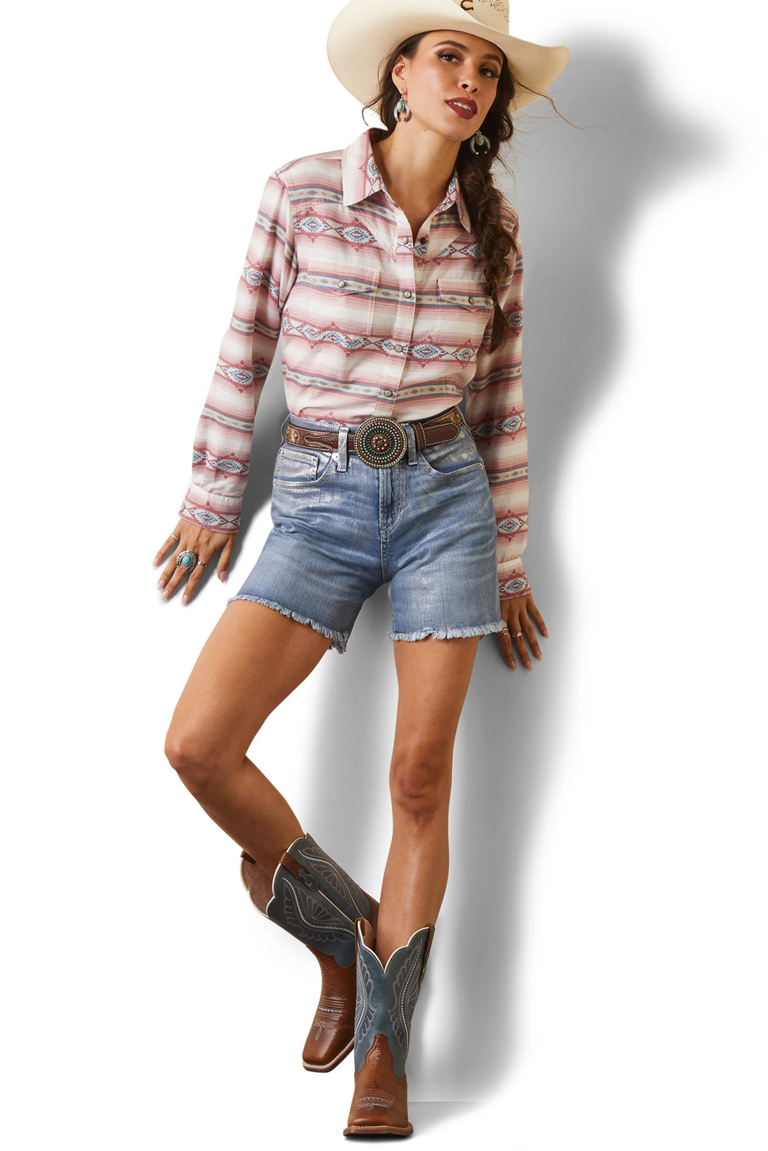 Ariat Kaycee Classic Damen Langarm Shirt 7 Ariat Kaycee Classic Damen Langarm Shirt – Bild 5