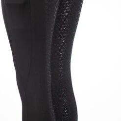 Horze Lucinda Damen Reitleggings Mit Vollbesatz Mit Hohem Bund -Cavallo Verkäufe 36075 BL 5