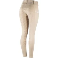 Horze Lucinda Damen Reitleggings Mit Vollbesatz Mit Hohem Bund -Cavallo Verkäufe 36075 TFBE 3