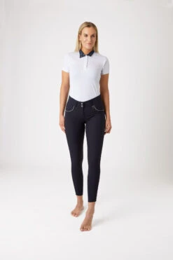 Horze Aubrey Damenreithose Mit Kniebesatz Und Hohem Bund -Cavallo Verkäufe 36083 VDB 3