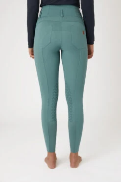 Horze Tara Damen Reithose Mit Kniebesatz Und Hohem Bund -Cavallo Verkäufe 36092 alb 04