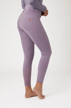 Horze Tara Damen Reithose Mit Kniebesatz Und Hohem Bund -Cavallo Verkäufe 36092 rgpu 02