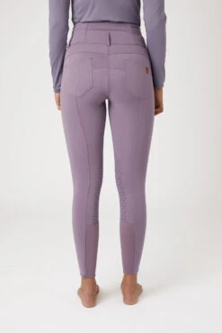 Horze Tara Damen Reithose Mit Kniebesatz Und Hohem Bund -Cavallo Verkäufe 36092 rgpu 04