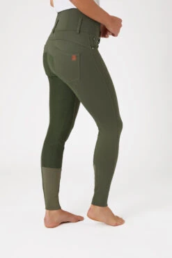 Horze Tara Damen Reithose Mit Vollbesatz Mit Hohem Bund -Cavallo Verkäufe 36093 BKGR 2