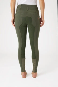 Horze Tara Damen Reithose Mit Vollbesatz Mit Hohem Bund -Cavallo Verkäufe 36093 BKGR 4