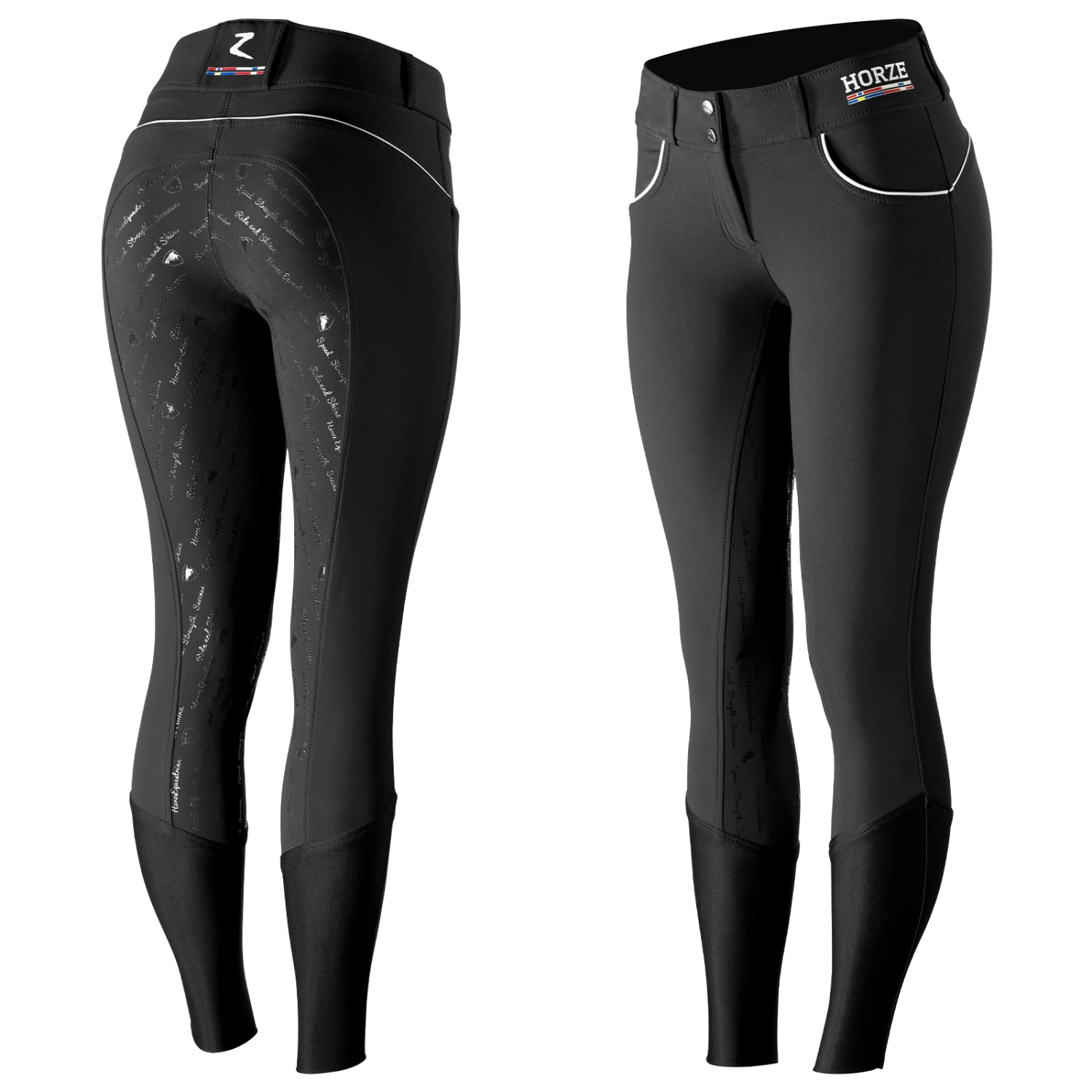 Horze Nordic Performance Damen Reithose Mit Vollbesatz Mit Silikon Grip 3 Horze Nordic Performance Damen Reithose Mit Vollbesatz Mit Silikon Grip