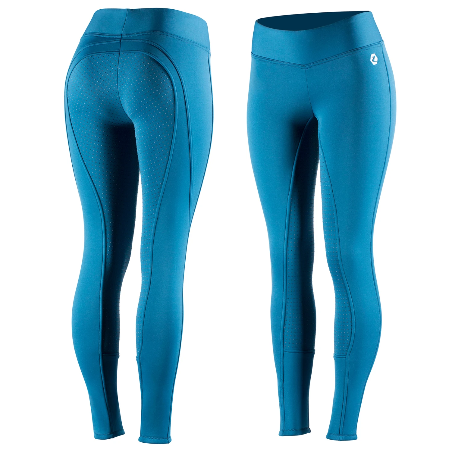 Horze Active Winterreitleggings Mit Vollbesatz Und Silikon-Grip Für Damen 16 Horze Active Winterreitleggings Mit Vollbesatz Und Silikon-Grip Für Damen – Bild 14
