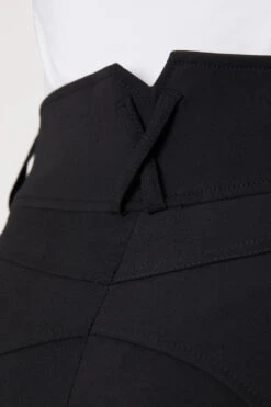 Horze Angelina Leichte Damen Stretch-Reithose Mit Lederkniebesatz -Cavallo Verkäufe 36618 BL 5