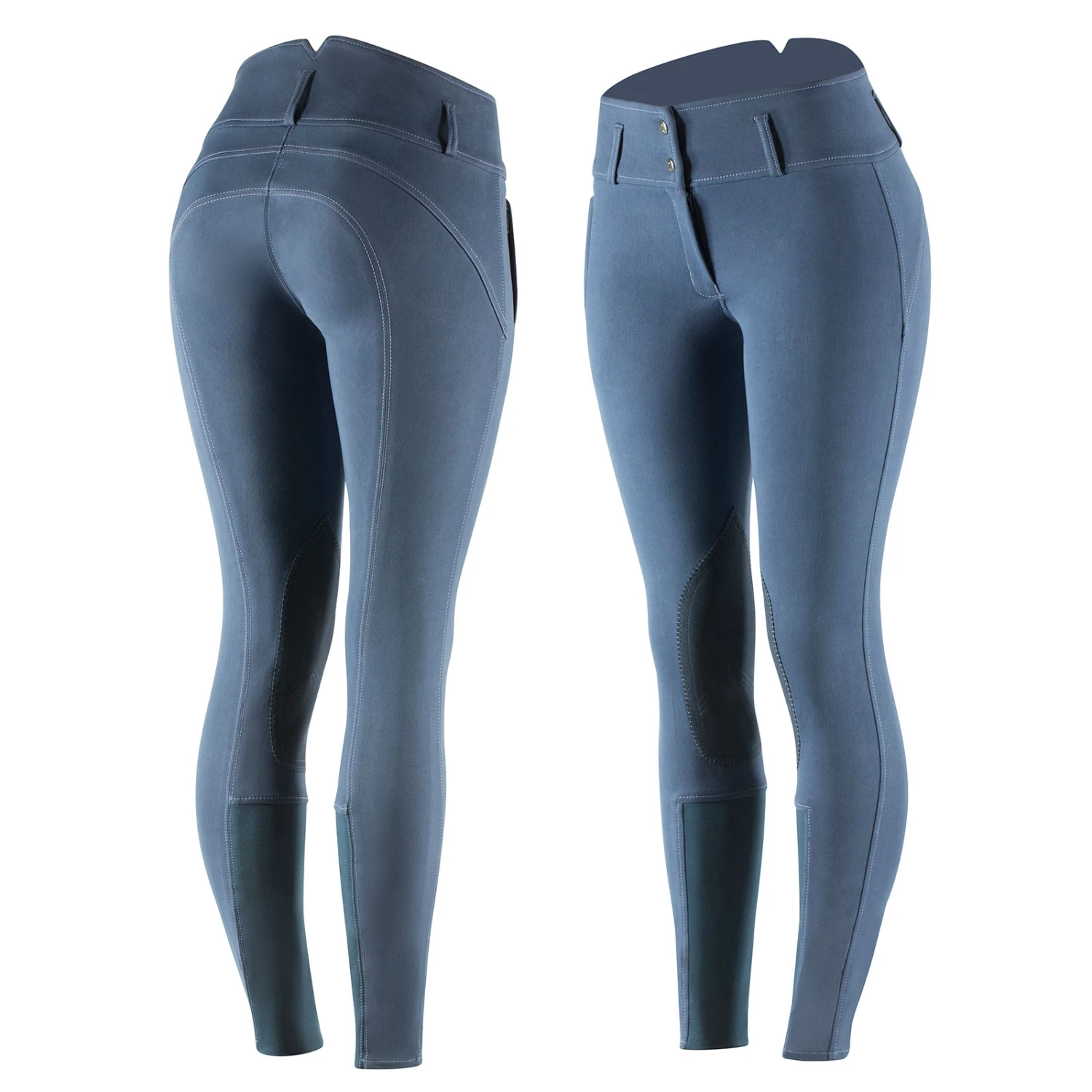 Horze Daniela Damenreithose Mit Kniebesatz Aus Synthetikleder 9 Horze Daniela Damenreithose Mit Kniebesatz Aus Synthetikleder – Bild 7