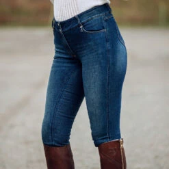 Horze Kaia Damen Reithose Aus Vollbesatz In Jeansoptik Mit Silikon Grip Und Hohem Bund 26 Horze Kaia Damen Reithose Aus Vollbesatz In Jeansoptik Mit Silikon Grip Und Hohem Bund -Cavallo Verkäufe 36656 DB 8