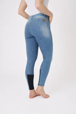 Horze Kaia Damen Reithose Aus Vollbesatz In Jeansoptik Mit Silikon Grip Und Hohem Bund 30 Horze Kaia Damen Reithose Aus Vollbesatz In Jeansoptik Mit Silikon Grip Und Hohem Bund -Cavallo Verkäufe 36656 ldb 02