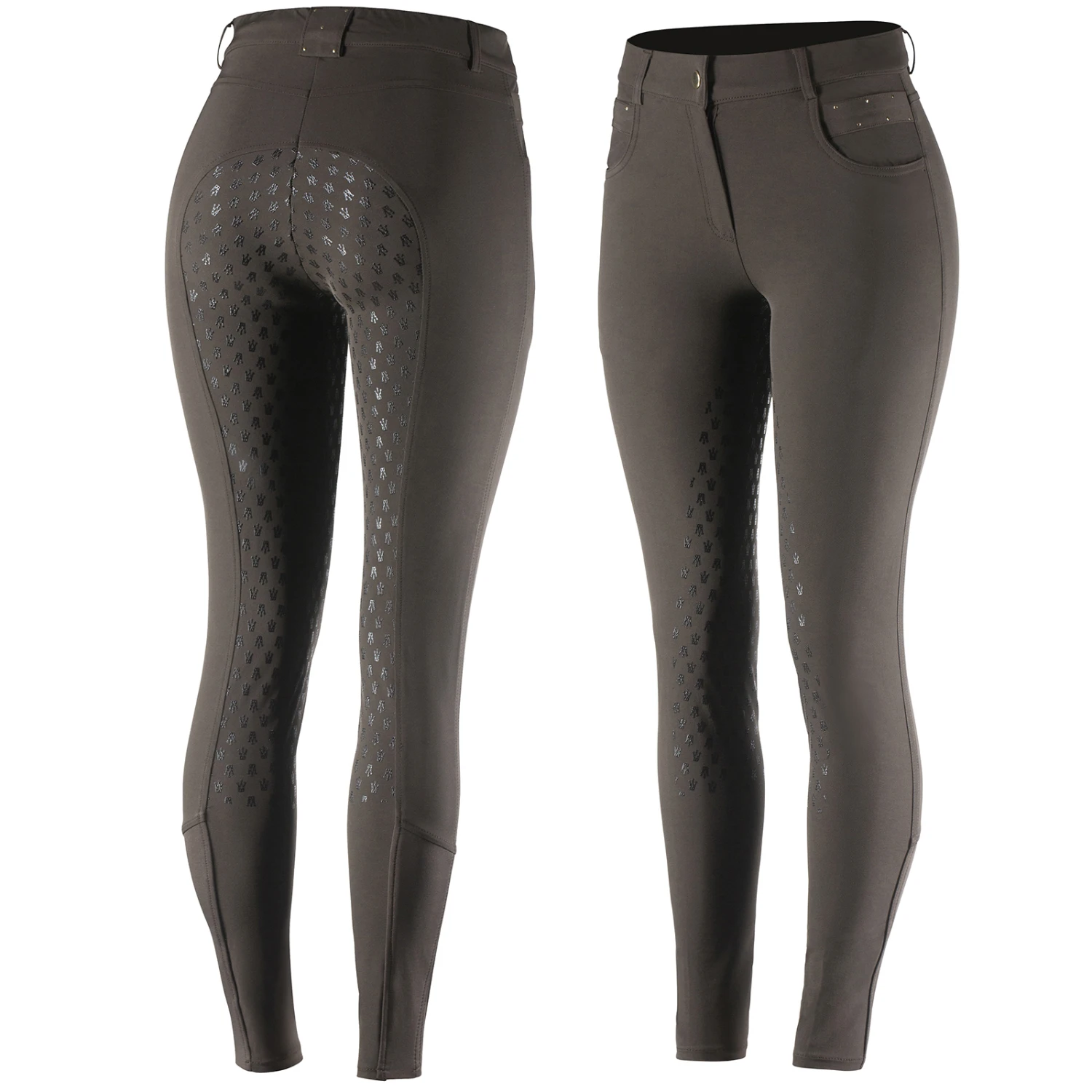 Horze Sienna Damen Reithose Mit Vollbesatz Und Silikon Grip 10 Horze Sienna Damen Reithose Mit Vollbesatz Und Silikon Grip – Bild 8