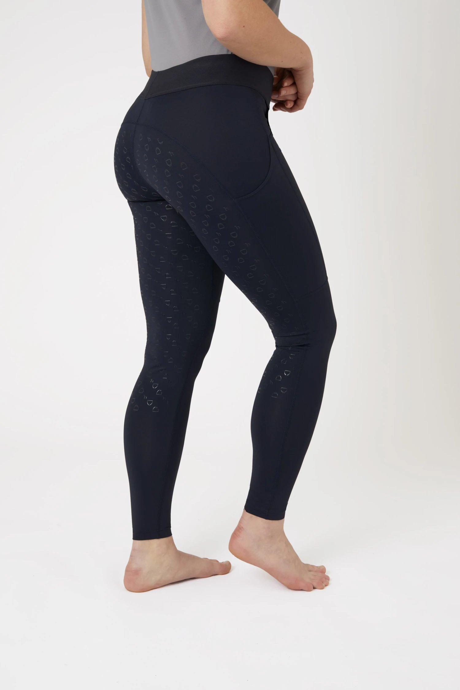 Horze Nadia Damen Vollbesatzreithose Mit 4 Taschen 4 Horze Nadia Damen Vollbesatzreithose Mit 4 Taschen – Bild 2