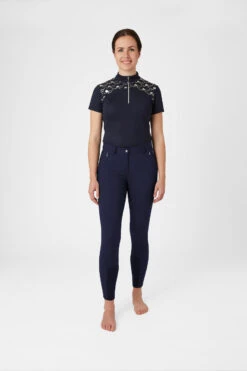 Horze Kaitlin Damen Vollbesatzreithose Mit Blumendetail -Cavallo Verkäufe 36705 PDB 3