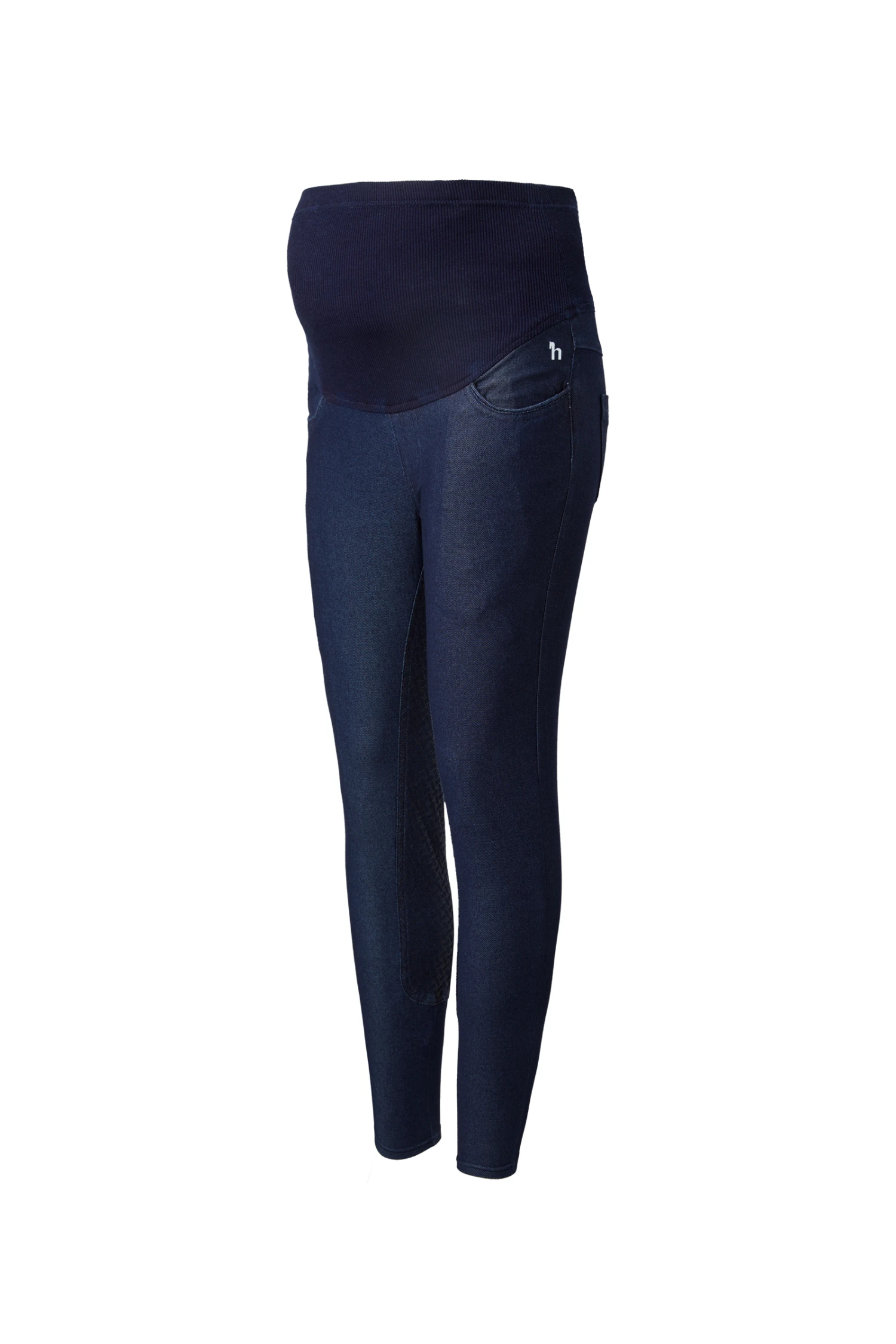 Horze Katia Jeans Look Schwangerschaftsreitleggings Mit Silikonvollbesatz 4 Horze Katia Jeans Look Schwangerschaftsreitleggings Mit Silikonvollbesatz – Bild 2