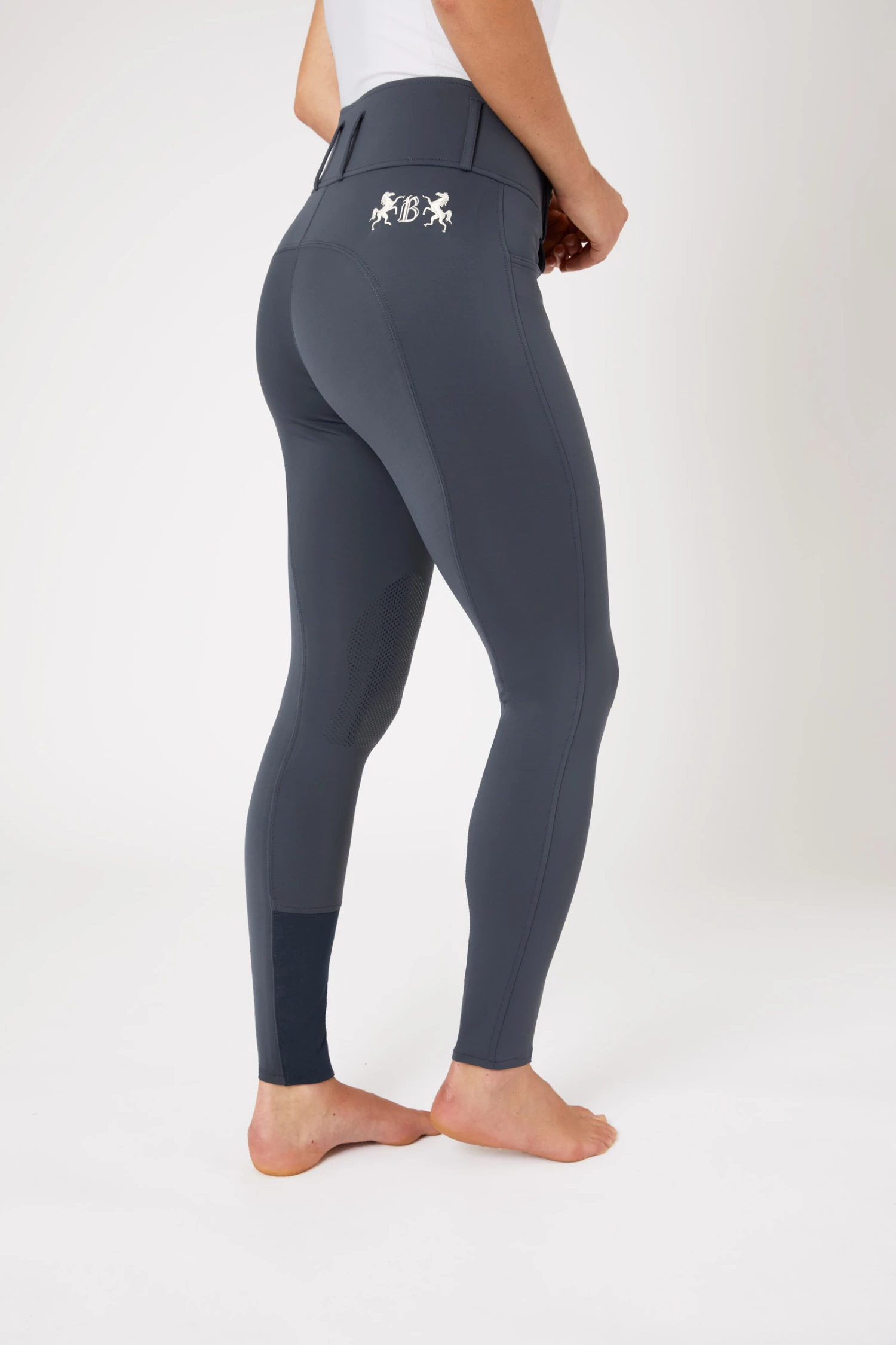 B Vertigo Meghan Damen Kniebesatzreithose Mit Hohem Bund 4 B Vertigo Meghan Damen Kniebesatzreithose Mit Hohem Bund – Bild 2