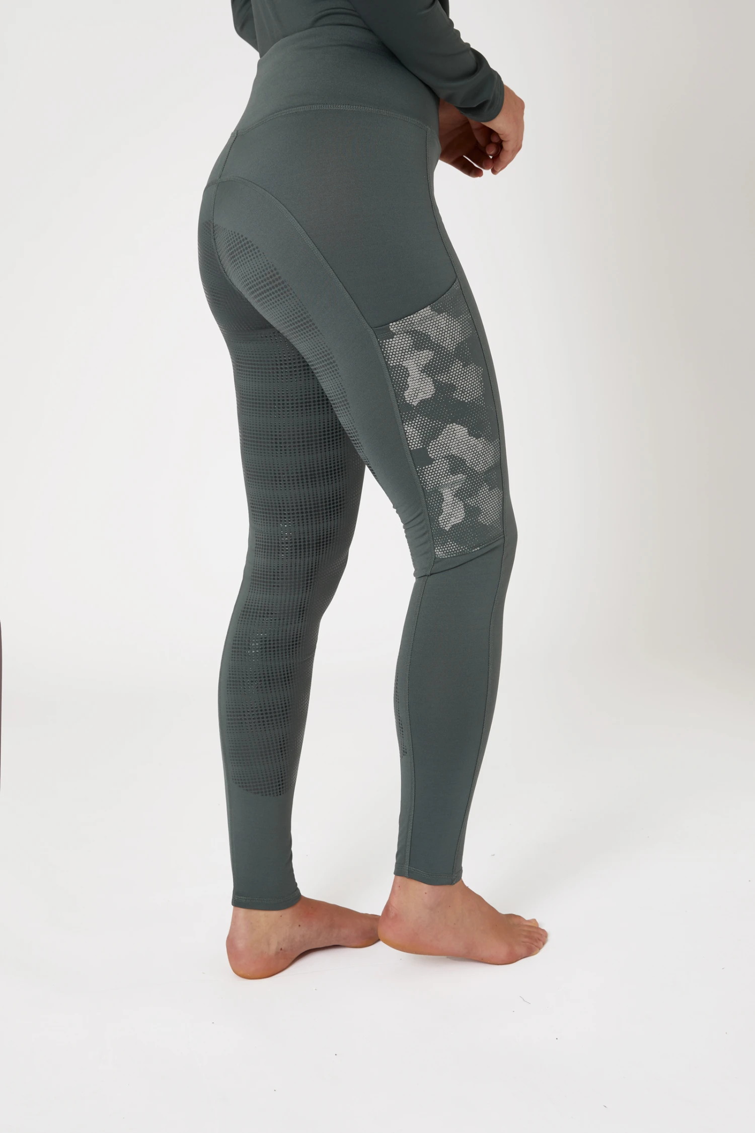 Horze Luminox Reflektiernde Vollbesatzreitleggings Für Damen 12 Horze Luminox Reflektiernde Vollbesatzreitleggings Für Damen – Bild 10