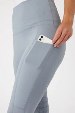 Horze Mette Damen Übergangsreitleggings Mit Vollbesatz Und Hohem Bund -Cavallo Verkäufe 36752 TWG 5