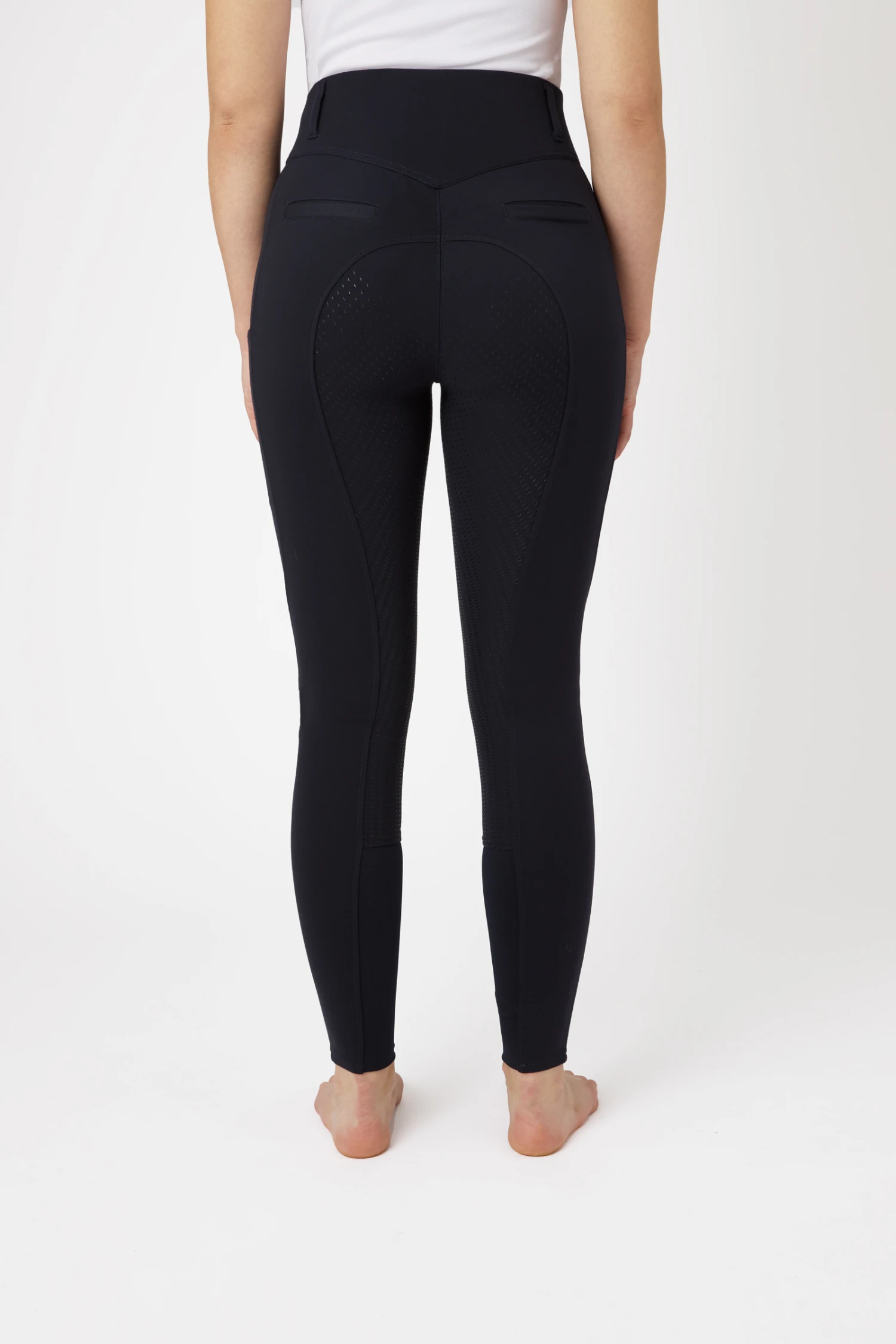 Horze Mira Damen Reithose Mit Vollbesatz Und Hohem Bund 6 Horze Mira Damen Reithose Mit Vollbesatz Und Hohem Bund – Bild 4