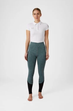Horze Damen Reitleggings Mit Silikonvollbesatz Und Mesh -Cavallo Verkäufe 36902 LB MDB 3