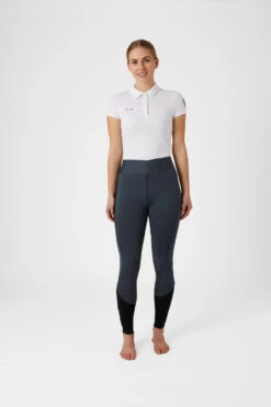 Horze Damen Reitleggings Mit Silikonvollbesatz Und Mesh -Cavallo Verkäufe 36902 MDB 3