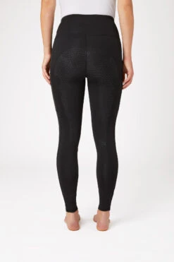 Horze Reitleggings Mit Silikonvollbesatz Und Kristalltaschen -Cavallo Verkäufe 36908 BL 4