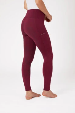 Horze Reitleggings Mit Silikonvollbesatz Und Kristalltaschen -Cavallo Verkäufe 36908 BRE 2