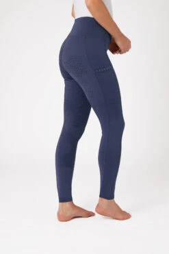 Horze Reitleggings Mit Silikonvollbesatz Und Kristalltaschen -Cavallo Verkäufe 36908 B 2