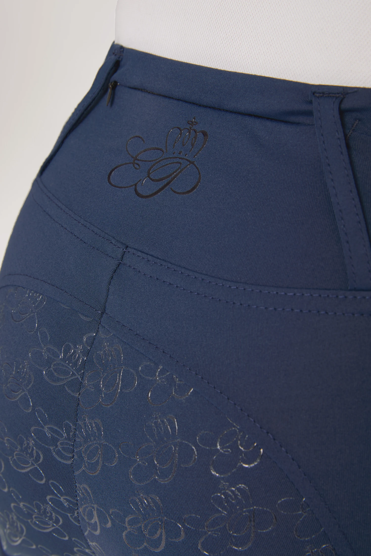 Horze Vollbesatzreitleggings Mit Roségoldenem Reißverschluss 15 Horze Vollbesatzreitleggings Mit Roségoldenem Reißverschluss – Bild 13